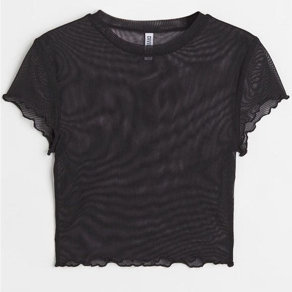 H&M Mesh Crop Top - Picture 1 of 1